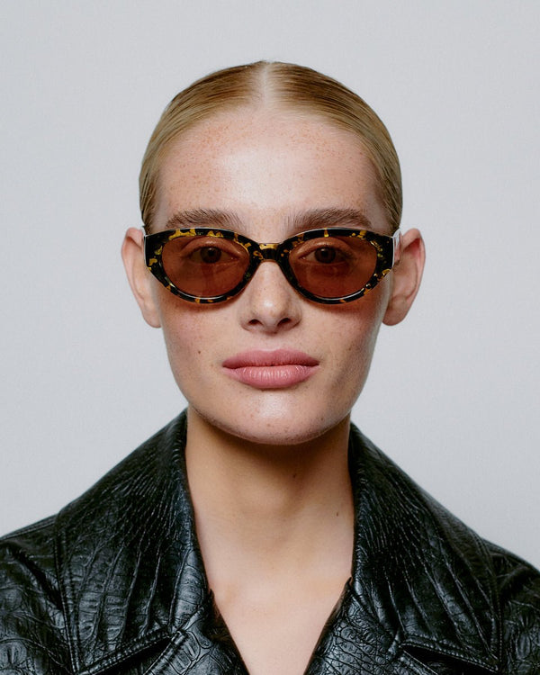 Winnie / Black Yellow Tortoise & Brown Lens - Shade Files